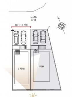 神戸市垂水区 本多聞６丁目 新築一戸建て【1号棟】