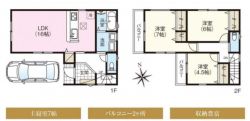 ファーストタウン八尾市 上之島町南６丁目 新築一戸建て3期1棟1号棟