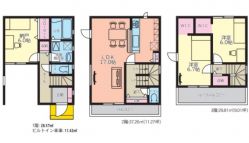 リナージュ東大阪市 中石切町５丁目 新築一戸建て22-1期1棟1号棟★★