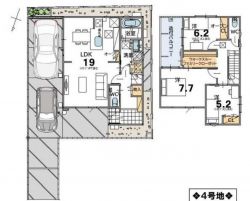 神戸市長田区 浜添通５丁目 新築一戸建て【4号地】