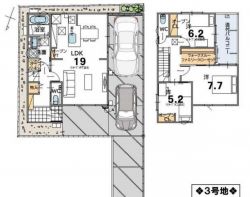 神戸市長田区 浜添通５丁目 新築一戸建て【3号地】