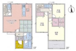 クレイドルガーデン枚方市 野村北町 新築一戸建て２棟2号棟