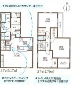 リーブルガーデン東大阪市 寺前町2丁目 新築一戸建て2期6棟2号棟