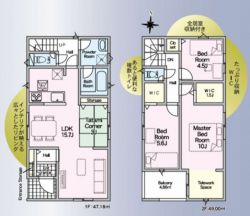 クレイドルガーデン伊丹市 美鈴町4丁目 新築一戸建て3棟3号棟