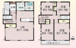 ハートフルタウン高槻市 寿町3丁目 新築一戸建て2棟A号棟